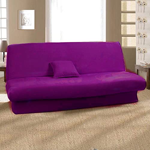 Antonouse Bezug für Schlafcouch, ausziehbar, 120 bis 140 cm - 180 bis 200 cm, Violett von Antonouse