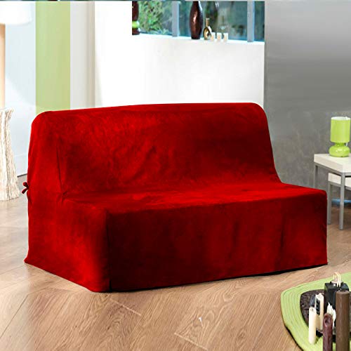 Antonouse Bezug für Sitzbank BZ 140,Lycksele Abdeckung Größe 120, 200 x 140 cm, Rot von Antonouse
