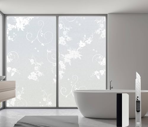 Antrect Folie Fenster Sichtschutz, Fenster Folie Blickschutz, Spiegelfolie Fenster Sichtschutz 45x200cm Fensterfolie Blickdicht von Aussen Antrect Folie Fenster Sichtschutz, Fenster Folie Blickschutz, Spiegelfolie Fenster Sichtschutz 45x200cm Fensterfolie Blickdicht von Aussen von Antrect