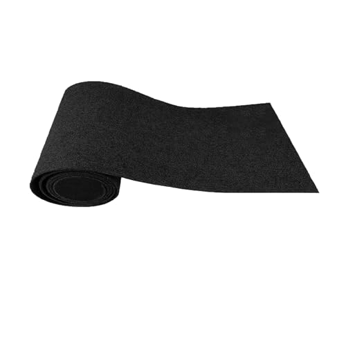 Anttyscar Katzenkratzmatte für Katzenwand,Kratzmatte für Katzen, Selbstklebend Kratzmatte Katze, DIY Trimmbarer Teppich Matte Pad Katzenkratzbretter, Katzenteppich für Kratzbaum(Schwarz,L) von Anttyscar