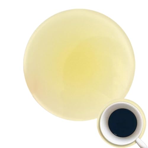 Ästhetischer Untersetzer aus Acryl, Farbverlauf, rund, ästhetische Untersetzer für Couchtisch, dekorativ, bonbonfarben, rutschfest Ästhetischer Untersetzer aus Acryl, Farbverlauf, rund, ästhetische Untersetzer für Couchtisch, dekorativ, bonbonfarben, rutschfest von Anulely