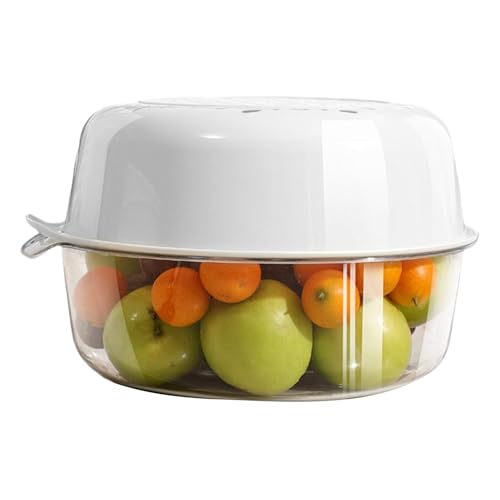 Anulely Abflusskorb für Lebensmittel | Doppelschichtiger Küchen-Abtropfkorb – Obstwaschsieb, Schüssel, Küchen-Abtropfkorb für Gemüse, Obst, Waschen Anulely Abflusskorb für Lebensmittel | Doppelschichtiger Küchen-Abtropfkorb – Obstwaschsieb, Schüssel, Küchen-Abtropfkorb für Gemüse, Obst, Waschen von Anulely