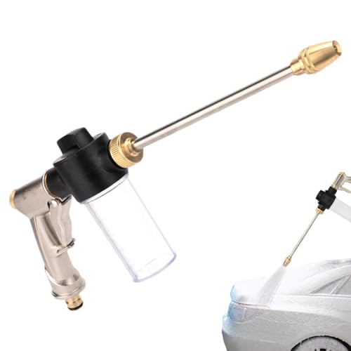 Anulely Autowaschschaumkanone | Tragbare Hochdruckschlauch Schaumkanone | Sprühschaumreiniger Düse, Multifunktionaler Schlauchwaschsprüher, Auto Beauty Zubehör für Gartenbewässerung Anulely Autowaschschaumkanone | Tragbare Hochdruckschlauch Schaumkanone | Sprühschaumreiniger Düse, Multifunktionaler Schlauchwaschsprüher, Auto Beauty Zubehör für Gartenbewässerung von Anulely