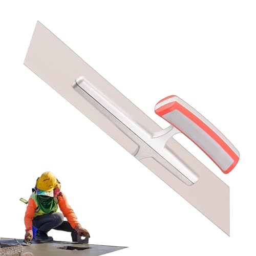 Anulely Betonkelle, flache Putzkelle – leichte Fugenkelle, ergonomischer Griff, Fliesen, Mauerwerk, Handwerkzeuge zum Verputzen Anulely Betonkelle, flache Putzkelle – leichte Fugenkelle, ergonomischer Griff, Fliesen, Mauerwerk, Handwerkzeuge zum Verputzen von Anulely