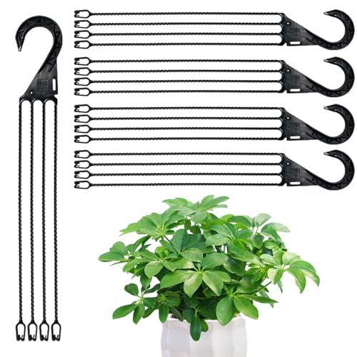 Anulely Blumentopf-Aufhänger für den Außenbereich, robuster Pflanzgefäß-Aufhänger – Aufbewahrungshaken für Zuhause, zur Begrünung von Laternen, Bildern, Mantel, Wand, Garten, Schrank Anulely Blumentopf-Aufhänger für den Außenbereich, robuster Pflanzgefäß-Aufhänger – Aufbewahrungshaken für Zuhause, zur Begrünung von Laternen, Bildern, Mantel, Wand, Garten, Schrank von Anulely