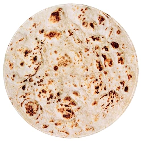 Anulely Burrito Decke für Erwachsene, doppelseitig, Lebensmittel-Überwurf, Flanell-Überwurfdecke, warme weiche Überwurfdecke für Zuhause, Reisen, Strand Anulely Burrito Decke für Erwachsene, doppelseitig, Lebensmittel-Überwurf, Flanell-Überwurfdecke, warme weiche Überwurfdecke für Zuhause, Reisen, Strand von Anulely