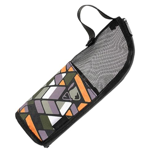 Anulely Camping-Geschirrtasche | Besteck-Aufbewahrungstasche – Utensilienhalter, Aufbewahrungstasche, Reißverschluss-Tasche, Besteck-Organizer für Strohhalm, Löffel, Gabel, Essstäbchen von Anulely