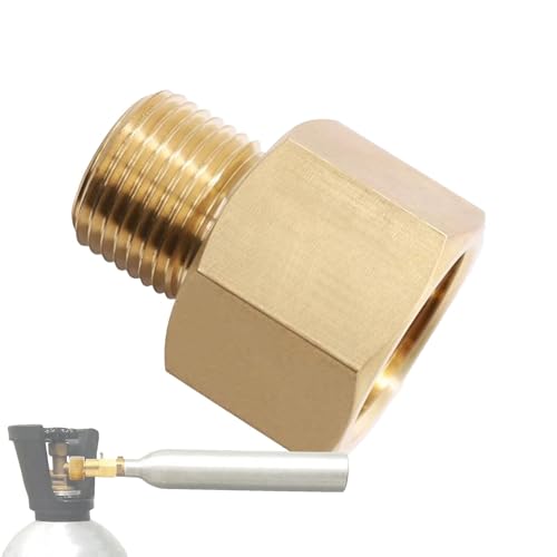 Quick-Connect - Stabiler Stabiler Adapter Zylinder Adapter - Soda Maker Teile & Zubehör Präzision Einfach zu bedienen für Soda Water Bubbler Quick-Connect - Stabiler Stabiler Adapter Zylinder Adapter - Soda Maker Teile & Zubehör Präzision Einfach zu bedienen für Soda Water Bubbler von Anulely