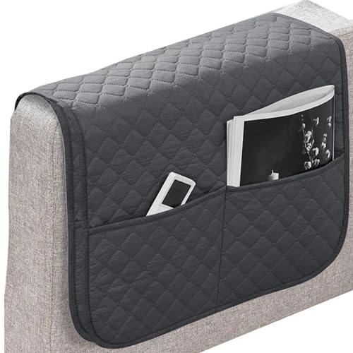 Anulely Couch-Armlehnenbezüge – Sessel-Armlehnen-Organizer – Mehrzweck, bequem, robust, wasserabweisend, rutschfest, Couch-Organizer, Armlehne für Smartphone, Buch Anulely Couch-Armlehnenbezüge – Sessel-Armlehnen-Organizer – Mehrzweck, bequem, robust, wasserabweisend, rutschfest, Couch-Organizer, Armlehne für Smartphone, Buch von Anulely