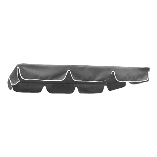 Anulely Ersatz-Schaukelstuhl-Überdachung, Gartenschaukelsitz, Ersatzdach, Outdoor-Überdachung, Ersatz für Veranda-Schaukel, reißfestes, wasserdichtes Polyester-Schaukelzubehör Anulely Ersatz-Schaukelstuhl-Überdachung, Gartenschaukelsitz, Ersatzdach, Outdoor-Überdachung, Ersatz für Veranda-Schaukel, reißfestes, wasserdichtes Polyester-Schaukelzubehör von Anulely