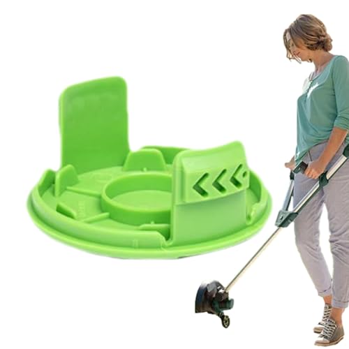 Anulely Ersatzspule für Rasentrimmer, Nylon, runde Spulenkappe, Wackerschnur, Spule, Mähmaschinenkopf, effiziente Kantenspule, starkes Mähseil Anulely Ersatzspule für Rasentrimmer, Nylon, runde Spulenkappe, Wackerschnur, Spule, Mähmaschinenkopf, effiziente Kantenspule, starkes Mähseil von Anulely