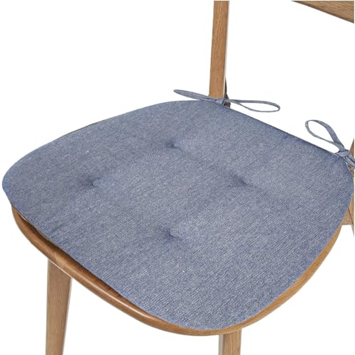 Anulely Esszimmerstuhlkissen, Esszimmerstuhlpolster mit Bändern, verdickte Sitzmatte, rutschfestes, weiches Esszimmer-Sitzkissen für den Innenbereich, Arbeitsplatz, Zuhause Anulely Esszimmerstuhlkissen, Esszimmerstuhlpolster mit Bändern, verdickte Sitzmatte, rutschfestes, weiches Esszimmer-Sitzkissen für den Innenbereich, Arbeitsplatz, Zuhause von Anulely
