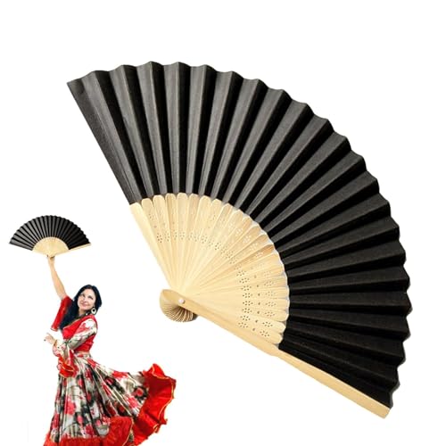 Faltbarer Handfächer für Frauen | Seiden-Faltfächer mit Rahmen – Eleganter Retro-Seiden-Faltfächer für Frauen, Mädchen, ideal für Tanzen, Cosplay, Hochzeit, Dekoration Faltbarer Handfächer für Frauen | Seiden-Faltfächer mit Rahmen – Eleganter Retro-Seiden-Faltfächer für Frauen, Mädchen, ideal für Tanzen, Cosplay, Hochzeit, Dekoration von Anulely