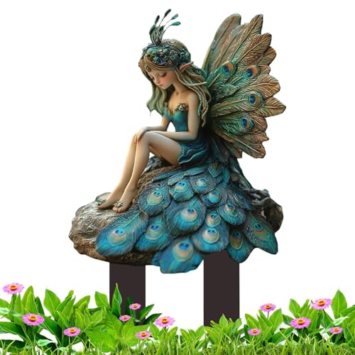 Anulely Feenfiguren – Blumentopf-Dekoration für Gärten, Blumentopf-Dekorationen, kleine Gartenzwerg-Figuren, Feengarten-Zubehör für drinnen und draußen Anulely Feenfiguren – Blumentopf-Dekoration für Gärten, Blumentopf-Dekorationen, kleine Gartenzwerg-Figuren, Feengarten-Zubehör für drinnen und draußen von Anulely