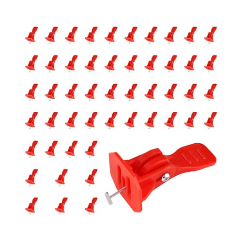 Anulely Fliesen-Nivellierer-Abstandshalter, verstellbar, wiederverwendbar, Nivelliersystem, Nivellierclips, Ersatz-Bodenfliesen-Abstandshalter, austauschbarer Fliesen-Nivellierer für Fliesen und Anulely Fliesen-Nivellierer-Abstandshalter, verstellbar, wiederverwendbar, Nivelliersystem, Nivellierclips, Ersatz-Bodenfliesen-Abstandshalter, austauschbarer Fliesen-Nivellierer für Fliesen und von Anulely