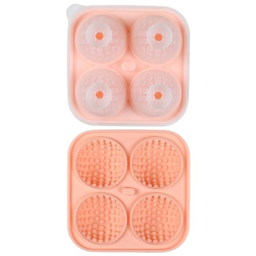 Anulely Golfball-Eisform, Golftablett, lustige Silikon-Formen, Whiskey-Eisform, Golf-Formen, Silikon-Whiskey-Eisbereiter, kreative runde Formen mit 4 Mulden Anulely Golfball-Eisform, Golftablett, lustige Silikon-Formen, Whiskey-Eisform, Golf-Formen, Silikon-Whiskey-Eisbereiter, kreative runde Formen mit 4 Mulden von Anulely
