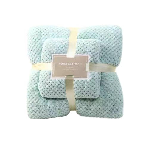 Anulely Handtuch-Sets für Badezimmer, weiche, wasserabsorbierende Handtuch-Sets, Korallen-Fleece-Badetücher-Set, 1 Handtuch, 1 Badetuch, schnell trocknend, für Zuhause, Hotel, Spa Anulely Handtuch-Sets für Badezimmer, weiche, wasserabsorbierende Handtuch-Sets, Korallen-Fleece-Badetücher-Set, 1 Handtuch, 1 Badetuch, schnell trocknend, für Zuhause, Hotel, Spa von Anulely