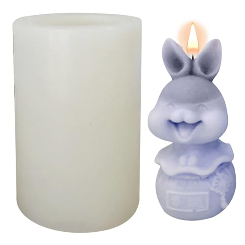 Anulely Hasen-Kerzen-Form – Hasen-Gießform | Silikon-Hasen-Form, Fondant-Hasen-Form, Schokoladenkuchenform, Mousse-Kuchendekoration, Dessert-Backform, Kerzenmodell Anulely Hasen-Kerzen-Form – Hasen-Gießform | Silikon-Hasen-Form, Fondant-Hasen-Form, Schokoladenkuchenform, Mousse-Kuchendekoration, Dessert-Backform, Kerzenmodell von Anulely