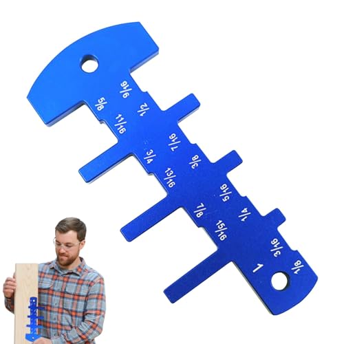 Anulely Höhenmessgerät für Holzbearbeitung, Holzhöhenmessgerät, präzises Holzhandwerk, Höhenmesser, Bodenfliesen, Spezialwerkzeug für Positionierung von Metallkonstruktionen Anulely Höhenmessgerät für Holzbearbeitung, Holzhöhenmessgerät, präzises Holzhandwerk, Höhenmesser, Bodenfliesen, Spezialwerkzeug für Positionierung von Metallkonstruktionen von Anulely