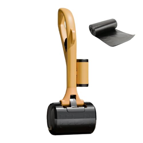 Hundekotschaufel | Solide Hundekotschaufel mit Griff | Komfortable Multifunktions-Kotschaufel mit Beutelbefestigung für Hinterhöfe, Spielplätze von Anulely