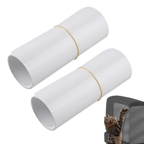Anulely Katzenkratzsofa Aufkleber - Katzentraining Tape Couch Eckenschutz - Stark, Klar, Couch Katze Kratzschutz für Sitz, Sofa Anulely Katzenkratzsofa Aufkleber - Katzentraining Tape Couch Eckenschutz - Stark, Klar, Couch Katze Kratzschutz für Sitz, Sofa von Anulely
