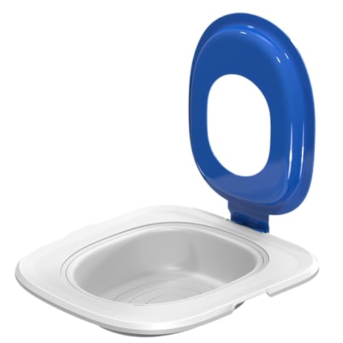 Katzentoilettensitz | Katzentoilettenreinigungstrainer | Wiederverwendbare Sandkastenmatte Katzentrainer, Hygienisches Katzentöpfchentrainer Kit für Haustierreinigung Katzentoilettensitz | Katzentoilettenreinigungstrainer | Wiederverwendbare Sandkastenmatte Katzentrainer, Hygienisches Katzentöpfchentrainer Kit für Haustierreinigung von Anulely