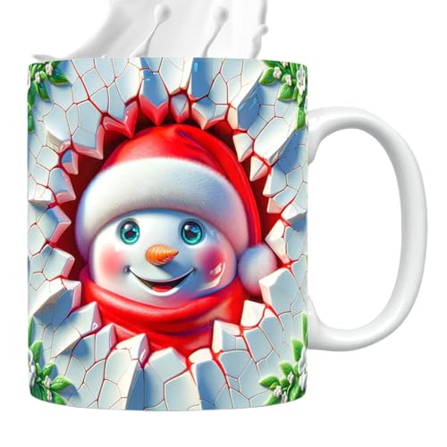 Anulely Keramikbecher – 350 ml Weihnachtsteetasse | Eismilchbecher, Weihnachtsgeschirr für Zuhause, Schule, Schlafsaal Anulely Keramikbecher – 350 ml Weihnachtsteetasse | Eismilchbecher, Weihnachtsgeschirr für Zuhause, Schule, Schlafsaal von Anulely