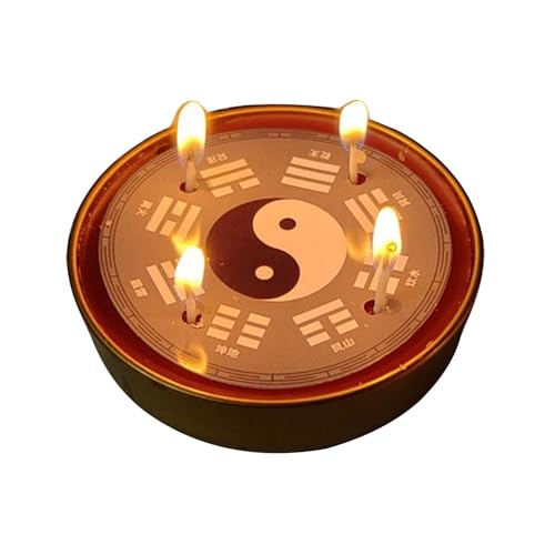 Anulely Kerzen für Frauen, chinesische Bagua-Duftkerze, Meditationskerze, Happy Birthday-Kerze, dekorative handgefertigte Kerzenkunst für Schlafzimmer Anulely Kerzen für Frauen, chinesische Bagua-Duftkerze, Meditationskerze, Happy Birthday-Kerze, dekorative handgefertigte Kerzenkunst für Schlafzimmer von Anulely