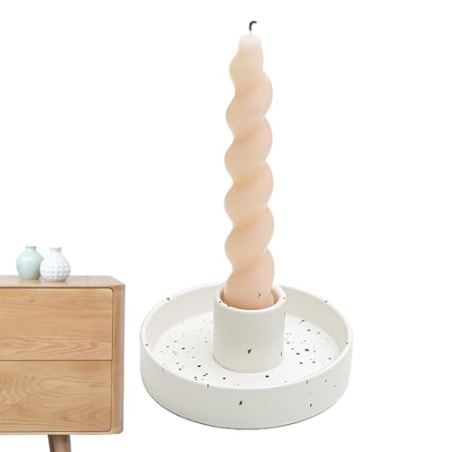 Anulely Kerzenhalter, Keramik-Kerzenhalter für Atmosphäre, Kerzenständer, Dekoration für Tische, Kerzenständer für Arbeitszimmer, Couchtisch Anulely Kerzenhalter, Keramik-Kerzenhalter für Atmosphäre, Kerzenständer, Dekoration für Tische, Kerzenständer für Arbeitszimmer, Couchtisch von Anulely
