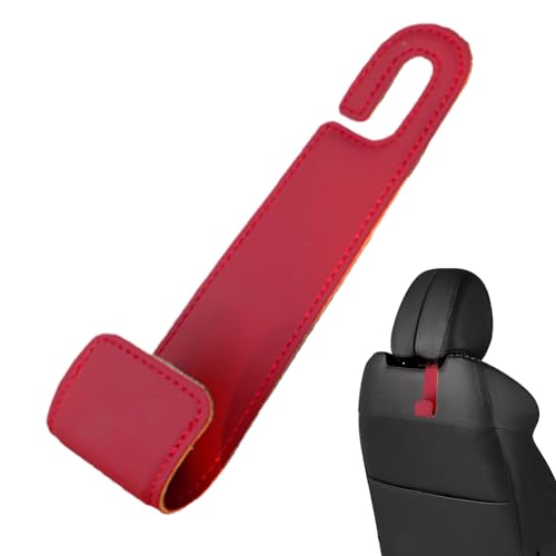 Anulely Kopfstützenhaken für Auto – verstellbarer Mikrofaser-Leder-Haken-Organizer – Auto-Geldbörsenhalter, Handtaschenhaken, Auto-Kleiderbügel für Geldbörsen und Taschen Anulely Kopfstützenhaken für Auto – verstellbarer Mikrofaser-Leder-Haken-Organizer – Auto-Geldbörsenhalter, Handtaschenhaken, Auto-Kleiderbügel für Geldbörsen und Taschen von Anulely