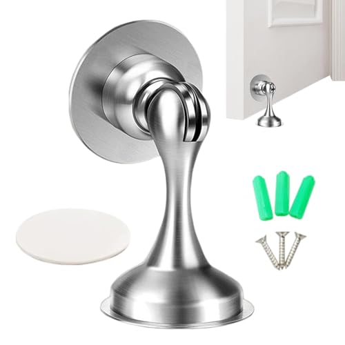 Anulely Magnet Türstopper – Wandbodenmontage Türhalter | Sicherer Türhalt ohne Bohren Tür halten offen Werkzeug für Flur, Schlafzimmer, Küche und Bad Anulely Magnet Türstopper – Wandbodenmontage Türhalter | Sicherer Türhalt ohne Bohren Tür halten offen Werkzeug für Flur, Schlafzimmer, Küche und Bad von Anulely