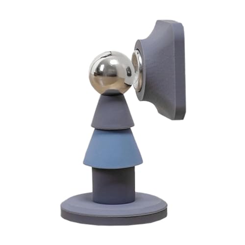 Anulely Magnetischer Türstopper, leiser Türstopper, Anti-Kollisions-Türhalter-Stopper für die untere Oberseite der Tür, Wand-Bodenmontage, ohne Bohren, Magnet-Türstopper Anulely Magnetischer Türstopper, leiser Türstopper, Anti-Kollisions-Türhalter-Stopper für die untere Oberseite der Tür, Wand-Bodenmontage, ohne Bohren, Magnet-Türstopper von Anulely