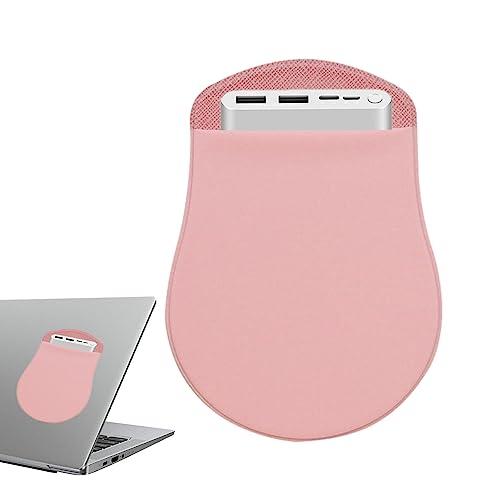 Anulely Maushalter für kabellose Maus – Mausform, wiederverwendbar, selbstklebend, tragbar, externe Festplatten-Tragetasche, Beutelhalter für Computerzubehör, Sleeve Storage Organizer für Akku Anulely Maushalter für kabellose Maus – Mausform, wiederverwendbar, selbstklebend, tragbar, externe Festplatten-Tragetasche, Beutelhalter für Computerzubehör, Sleeve Storage Organizer für Akku von Anulely