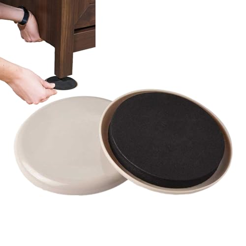 Anulely Möbelgleiter, robuste Teppich-Möbelgleiter, mehrere Möbelgleiter, starke Tragfähigkeit, bewegliche Pads für Stuhl, schwere Möbel, Bett von Anulely