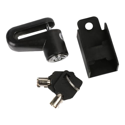 Anulely Motorradschlösser Diebstahlsicherung - Metallrad Scheibenbremse Vorhängeschloss Roller Radschloss - Kleine Fahrräder Scheibenbremsschloss Motorrad Diebstahlsicherung für Outdoor Anulely Motorradschlösser Diebstahlsicherung - Metallrad Scheibenbremse Vorhängeschloss Roller Radschloss - Kleine Fahrräder Scheibenbremsschloss Motorrad Diebstahlsicherung für Outdoor von Anulely