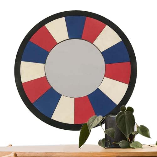 Anulely Runde Spiegel für Wanddekoration, 30,5 cm, schlichtes und modernes Design, klein, rund mit lang anhaltendem Glanz, runde Wand mit klarem Reflexionsbild Anulely Runde Spiegel für Wanddekoration, 30,5 cm, schlichtes und modernes Design, klein, rund mit lang anhaltendem Glanz, runde Wand mit klarem Reflexionsbild von Anulely