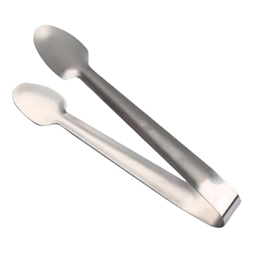 Anulely Servierzange für Lebensmittel, Edelstahl, Brot-Vorspeisen, Catering, Servierküchenutensilien für Brot, Salat, Obst, Fleisch, Fisch und Dessert von Anulely