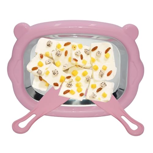 Anulely Sherbet Eismaschine | Obst-Dessert-Maker | Edelstahl-Sherbet-Make, inklusive 1 Paar Spatel, kein Strom erforderlich, Sherbet-Maker für Eiscreme Anulely Sherbet Eismaschine | Obst-Dessert-Maker | Edelstahl-Sherbet-Make, inklusive 1 Paar Spatel, kein Strom erforderlich, Sherbet-Maker für Eiscreme von Anulely