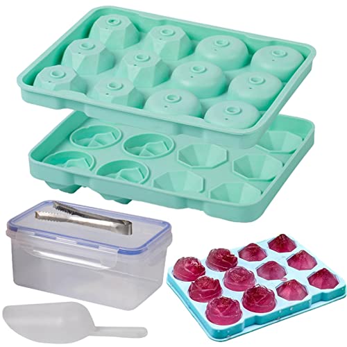 Anulely Silikonform mit Deckel, lebensmittelechte Silikonform, 12 Mulden, für Eiswürfel, Süßigkeiten, Schokolade Anulely Silikonform mit Deckel, lebensmittelechte Silikonform, 12 Mulden, für Eiswürfel, Süßigkeiten, Schokolade von Anulely