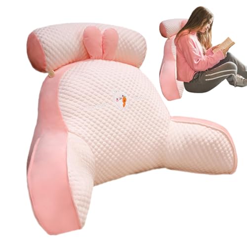Anulely Sit-Up-Kissen | Lesekissen für Bettruhe | Tragbares Bettstuhl-Armkissen mit abnehmbarem Nackenkissen zum Lesen auf dem Boden, Couch, Tagesbett, Bücher Anulely Sit-Up-Kissen | Lesekissen für Bettruhe | Tragbares Bettstuhl-Armkissen mit abnehmbarem Nackenkissen zum Lesen auf dem Boden, Couch, Tagesbett, Bücher von Anulely