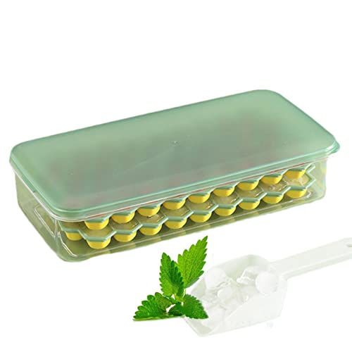 Anulely Tablett, Formen mit Deckel und Mülleimer, sechseckige Formen für Cocktail, Gefrierschrank, Trinken Anulely Tablett, Formen mit Deckel und Mülleimer, sechseckige Formen für Cocktail, Gefrierschrank, Trinken von Anulely