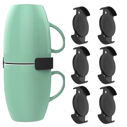 Anulely Tassenstapler | Erweiterbare stapelbare Aufbewahrungslösung für Teetassen | Verstellbarer Tassenstapler Organizer, Küchenschrank, Regal, Organizer für Teetassen und Kaffeetassen Anulely Tassenstapler | Erweiterbare stapelbare Aufbewahrungslösung für Teetassen | Verstellbarer Tassenstapler Organizer, Küchenschrank, Regal, Organizer für Teetassen und Kaffeetassen von Anulely