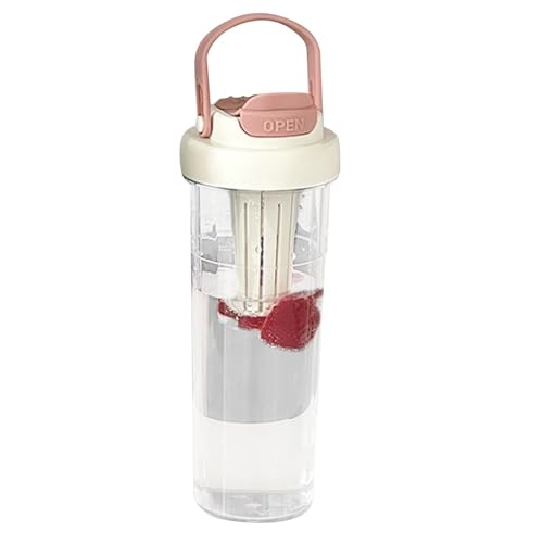 Anulely Tee-Ei, 700 ml, Doppel-Trink-Tee-Ei mit Sieb, Blumen-Teetasse, Strohhalmbecher, transparenter Teebecher für Obst, Wasser, Saft, Eistee, Limonadengetränke Anulely Tee-Ei, 700 ml, Doppel-Trink-Tee-Ei mit Sieb, Blumen-Teetasse, Strohhalmbecher, transparenter Teebecher für Obst, Wasser, Saft, Eistee, Limonadengetränke von Anulely
