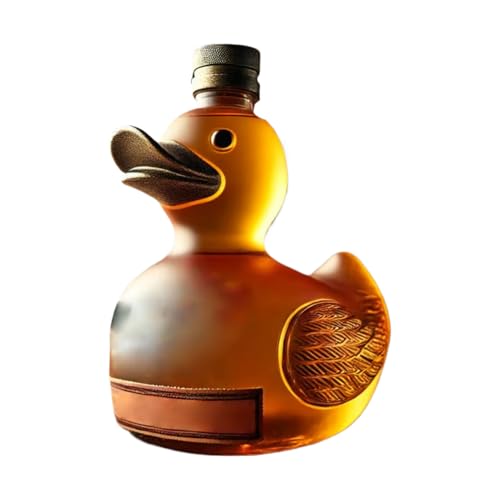 Anulely Tequila Dekanter, Likörflasche, Enten-Likör-Dekanter für Whisky-Liebhaber, Männer, Frauen, Zuhause, Familie, Schrankdekoration Anulely Tequila Dekanter, Likörflasche, Enten-Likör-Dekanter für Whisky-Liebhaber, Männer, Frauen, Zuhause, Familie, Schrankdekoration von Anulely