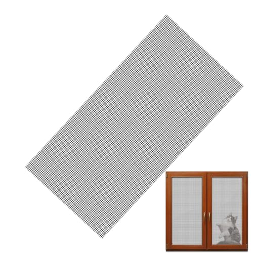 Anulely Terrassengitter | Stabiler Fensterschutz, Türersatz, reißfestes Fliegengitter, sicher für Türen und Fenster, Haustiergitter, Veranda von Anulely
