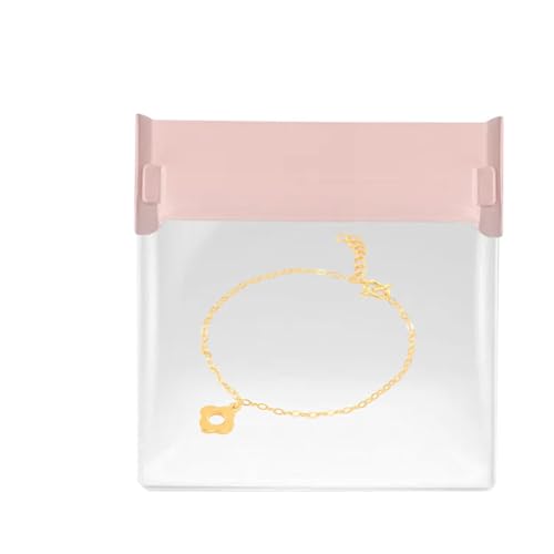 Anulely Transparente Verpackungsbeutel, transparentes Aufbewahrungsbeutel-Set – tragbarer Behälter, selbstverschließende Beutel für Schmuckbedarf, Perlen Anulely Transparente Verpackungsbeutel, transparentes Aufbewahrungsbeutel-Set – tragbarer Behälter, selbstverschließende Beutel für Schmuckbedarf, Perlen von Anulely