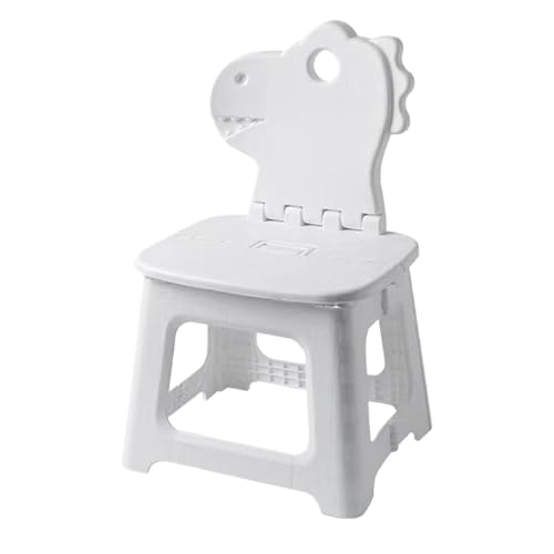 Anulely Tritthocker faltbar – Hasen-Dinosaurier-Klappstuhl mit Rückenstütze | verdickte Sitzmöbel für Zuhause, Badezimmer, Reisen, Picknick Anulely Tritthocker faltbar – Hasen-Dinosaurier-Klappstuhl mit Rückenstütze | verdickte Sitzmöbel für Zuhause, Badezimmer, Reisen, Picknick von Anulely