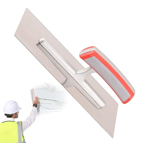 Anulely Trockenbaukelle, flache Betonbearbeitungswerkzeuge, ergonomische Fugenkelle, leichte Kelle, Betonwerkzeug für Beton, Zement, Trockenbau, Gips, Blech, Wandplatte Anulely Trockenbaukelle, flache Betonbearbeitungswerkzeuge, ergonomische Fugenkelle, leichte Kelle, Betonwerkzeug für Beton, Zement, Trockenbau, Gips, Blech, Wandplatte von Anulely