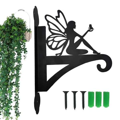 Anulely Vogelfutterspender für Balkon, Outdoor-Pflanzenaufhänger – robuster Kolibri-Futterspender für den Außenbereich, Haken für Geländer und Wandhalterung von Anulely