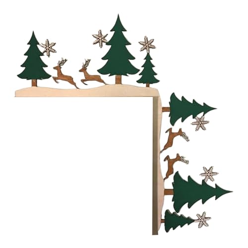 Anulely Weihnachtliche Türrahmen-Dekoration, Cartoon-Weihnachtstüreck-Dekoration – lustige bunte Party-Requisiten, Türrahmen-Topper Dekoration für Hotel, Bar Anulely Weihnachtliche Türrahmen-Dekoration, Cartoon-Weihnachtstüreck-Dekoration – lustige bunte Party-Requisiten, Türrahmen-Topper Dekoration für Hotel, Bar von Anulely